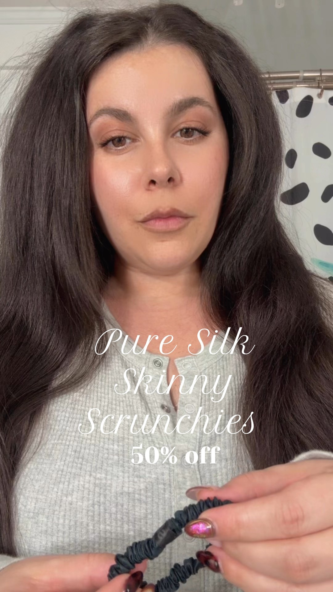 My favorite silk scrunchies are 50% off during the Ulta 21 days of beauty! I repurchase these everytime! 

#LTKSpringSale #LTKBeauty #LTKFindsUnder50