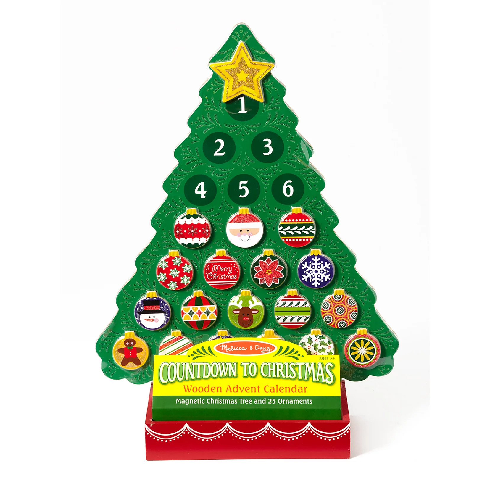 Melissa & Doug Christmas Wooden Advent Calendar | Kohl's