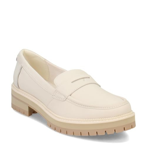 TOMS Women's Cara Loafer, Light Sand Leather, 5.5 | Amazon (US)