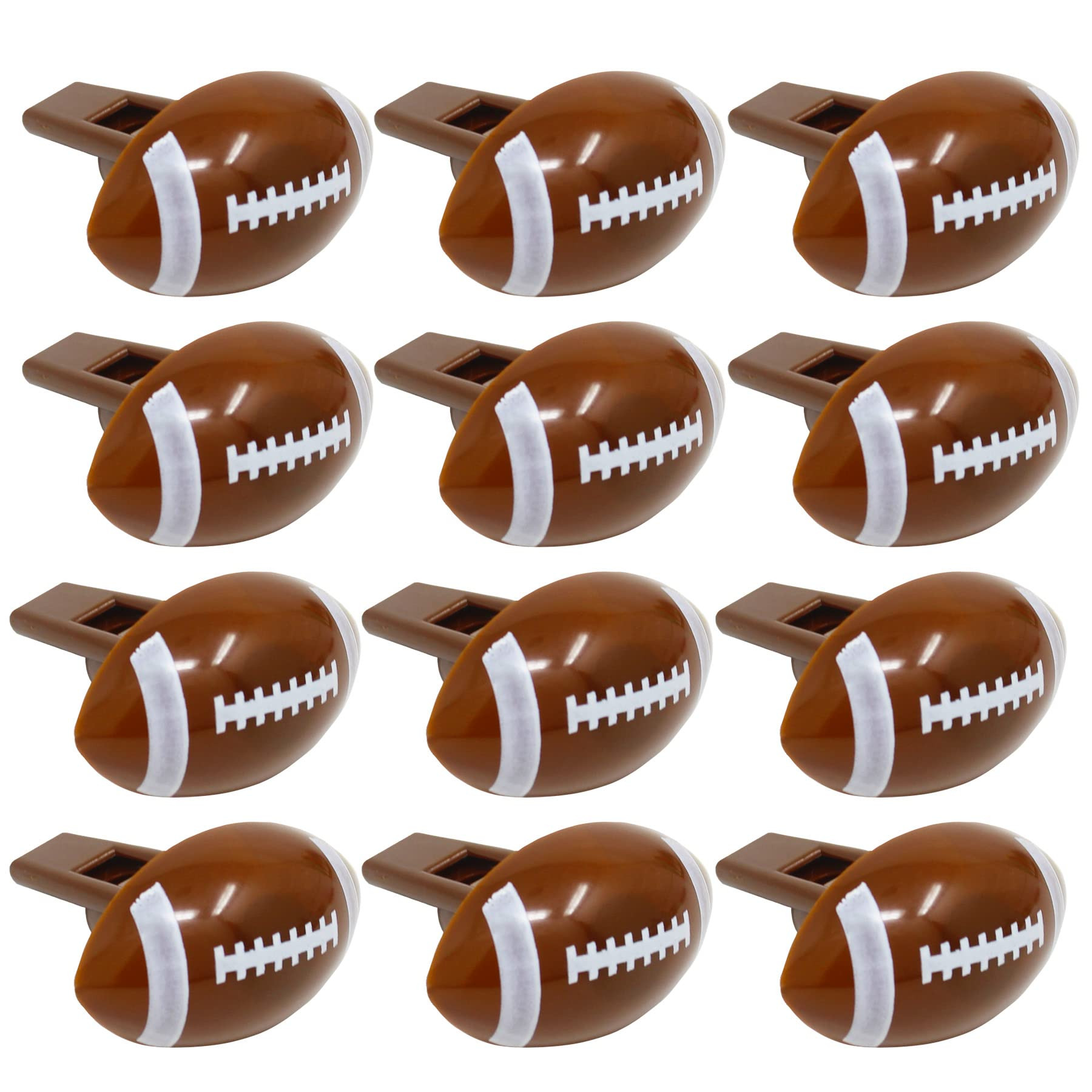 12 Football Whistles, Sport Game Whistle Party Favor for Sport Themed Birthday Party, Team Spirit... | Amazon (US)