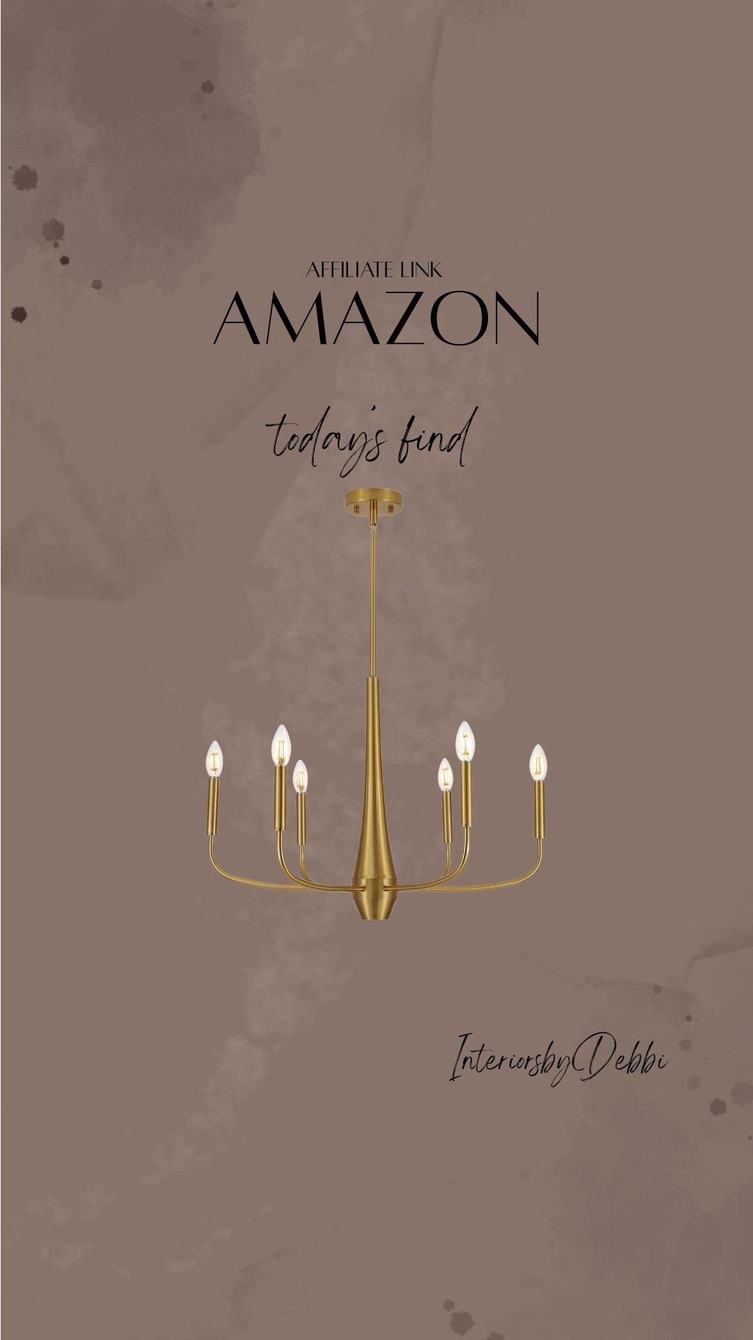 Amazon Find
Gold chandelier, transitional home, modern decor, amazon find, amazon home, target home decor, mcgee and co, studio mcgee, amazon must have, pottery. barn, Walmart finds, affordable decor, home styling, budget friendly, accessories, neutral decor, home finds, buy new arrival, coming soon, sale alert, high end look for less, Amazon favorites, Target finds, cozy, modern, earthy, transitional, luxe, romantic, home decor, budget friendly decor #amazonhome

#LTKSeasonal #LTKHome