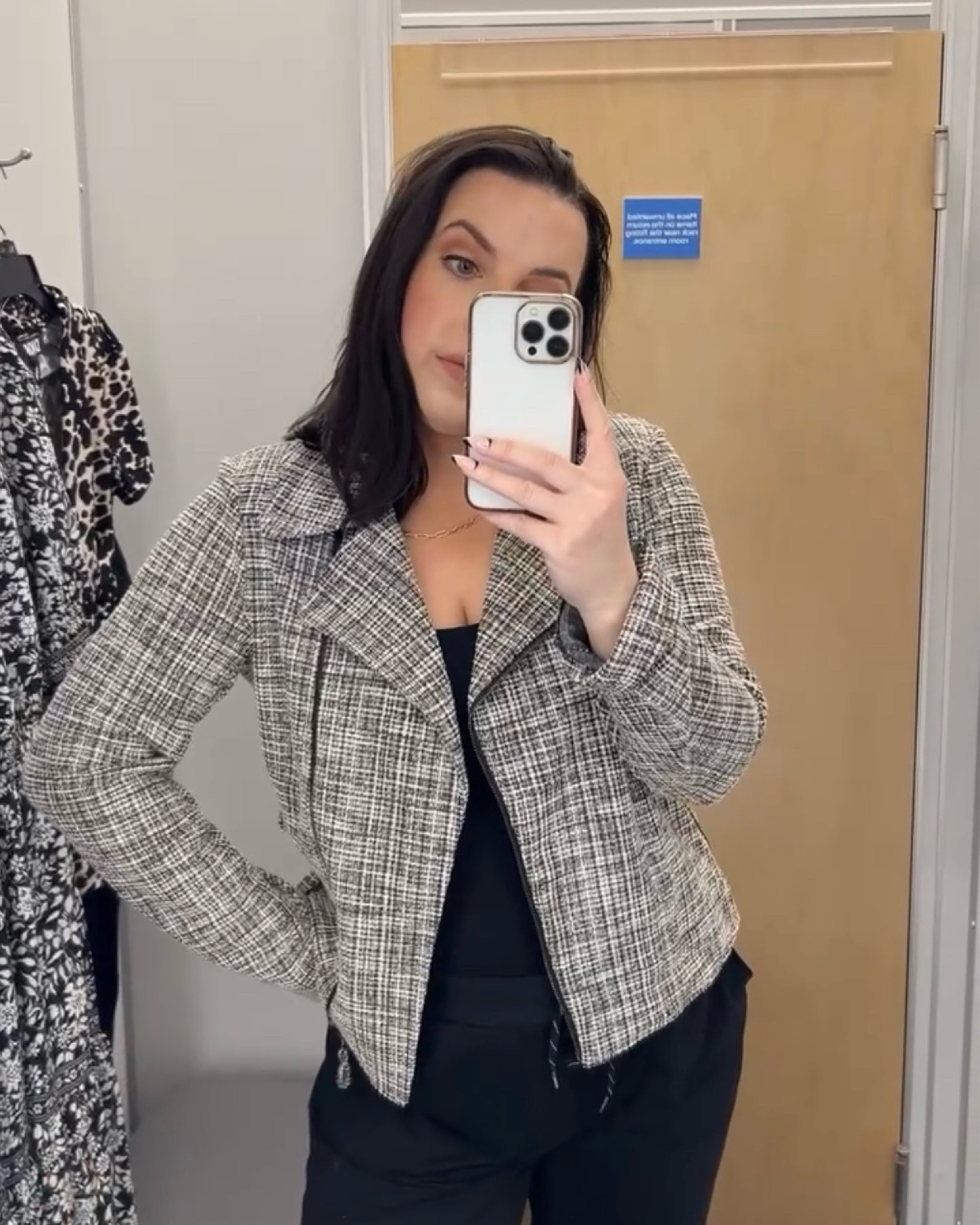 Bouclé moto jacket / tweed blazer / tweed moto jacket / work wear / Nordstrom Rack favorites 

#LTKMidsize #LTKWorkwear #LTKSaleAlert