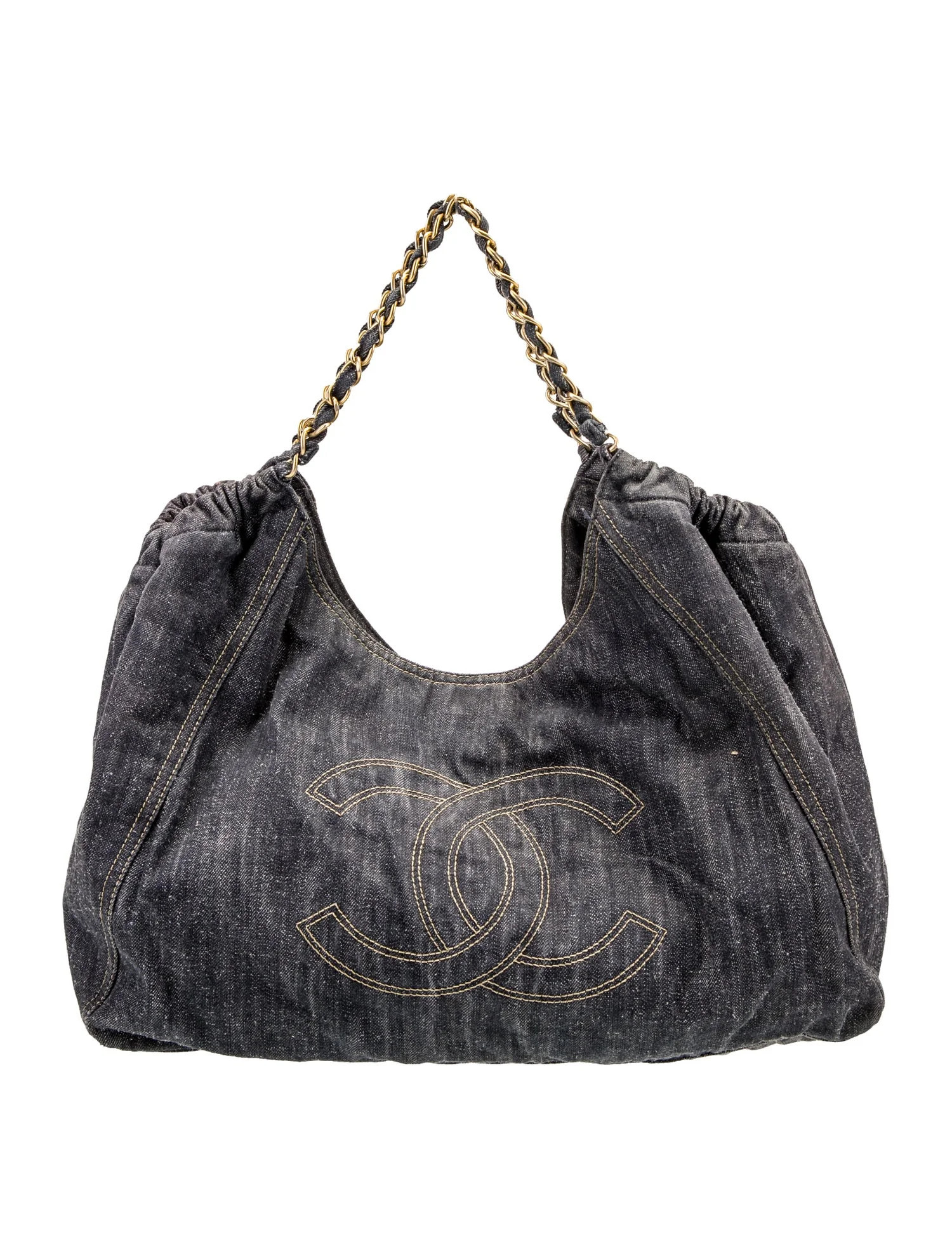 Denim Coco Cabas Tote | The RealReal