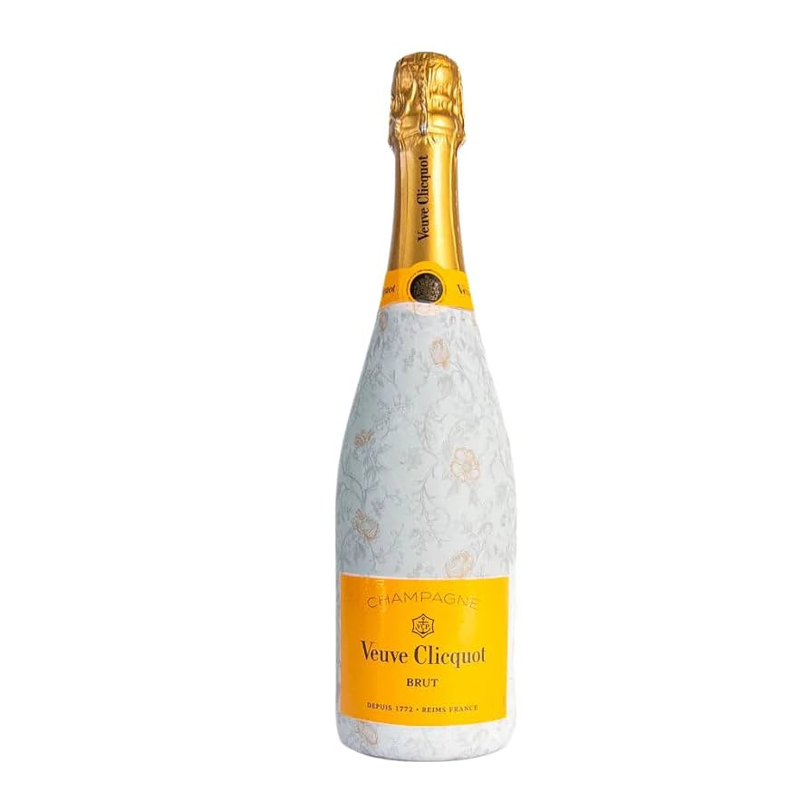 Beau Bottles Floral Bridal Bliss Wrap for Champagne – Veuve Edition – Custom Wine Bottle Labe... | Amazon (US)