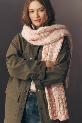 By Anthropologie Chunky Yarn Scarf | Anthropologie (US)