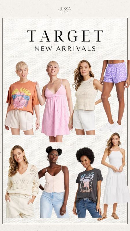 Target new arrivals summer outfit vacation outgit white dress athletic shorts graphic tshirt 

#LTKunder50 #LTKunder100