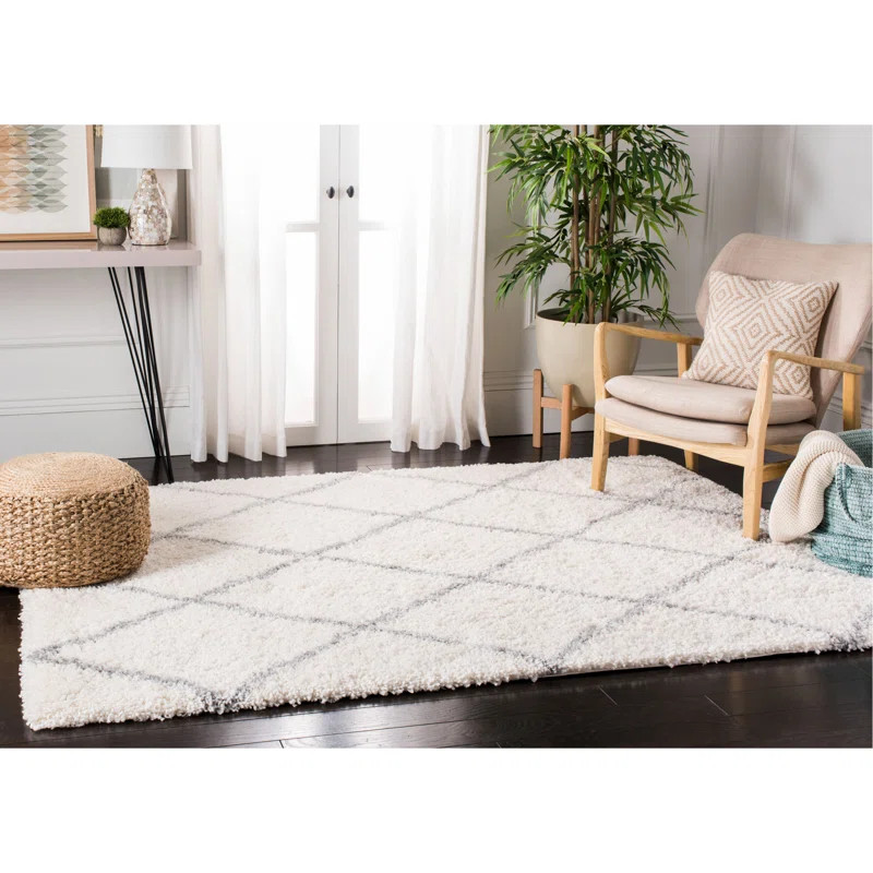 Dubay Cream/Gray Area Rug | Wayfair North America