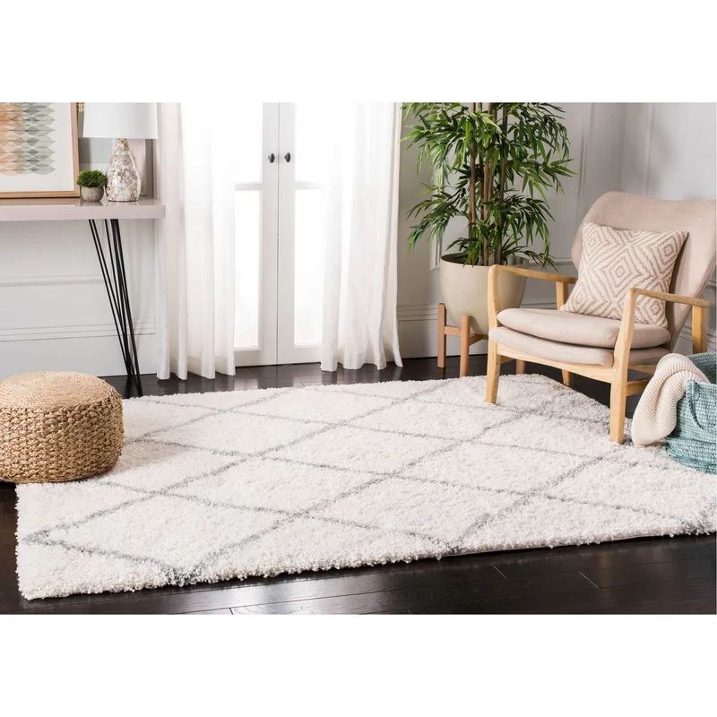 Dubay Cream/Gray Area Rug | Wayfair North America