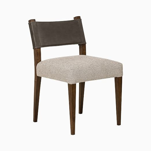 Leather-Backed Dining Chair | West Elm (US)