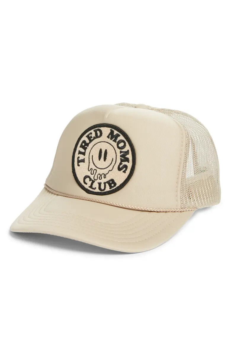 Tired Moms Club Patch Trucker Hat | Nordstrom
