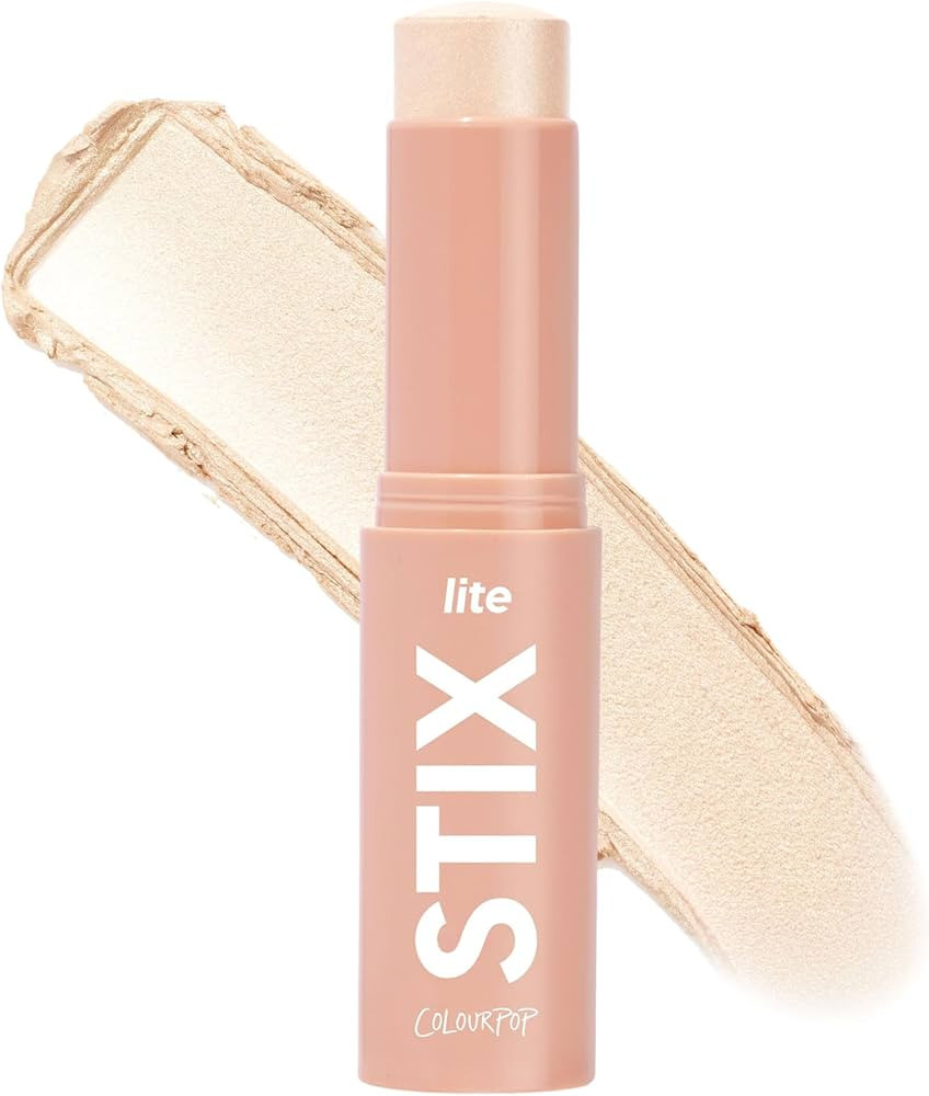 ColourPop Lite Stix Cream Highlighter - Blendable Highlighter Makeup with a Luminous, Dewy Finish... | Amazon (US)