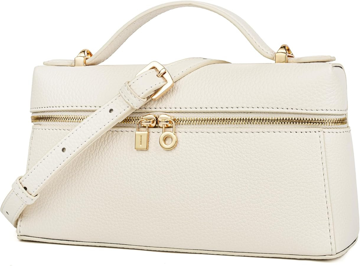 DAILANDO Top Handle Leather Crossbody Bag, Designer Cellphone Purse and Small Clutch Pouch Handba... | Amazon (US)