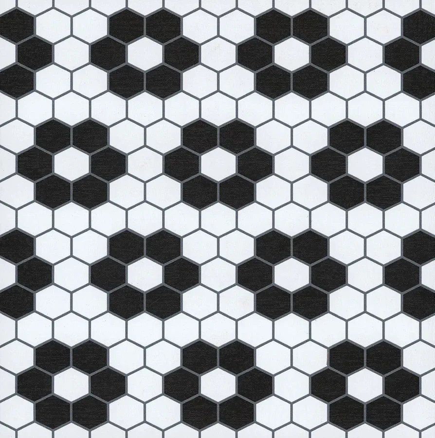 FloorPops Black Biscotto Peel & Stick Floor Tiles, FP3931 | Amazon (US)
