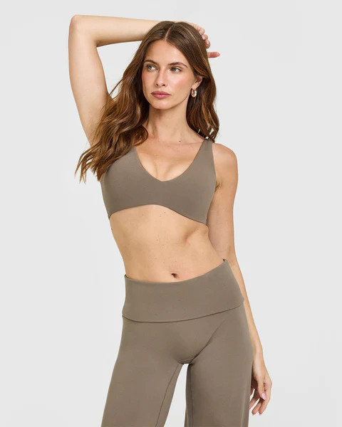SoftMotion™ Scoop Back Bralette 
 Moss Brown | Oner Active (UK / US)