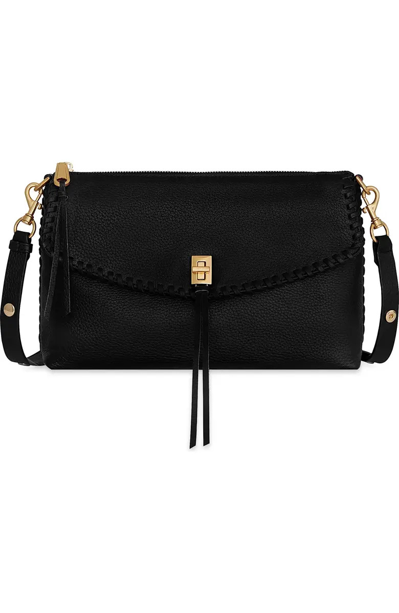 Darren Top Zip Leather Shoulder Bag | Nordstrom
