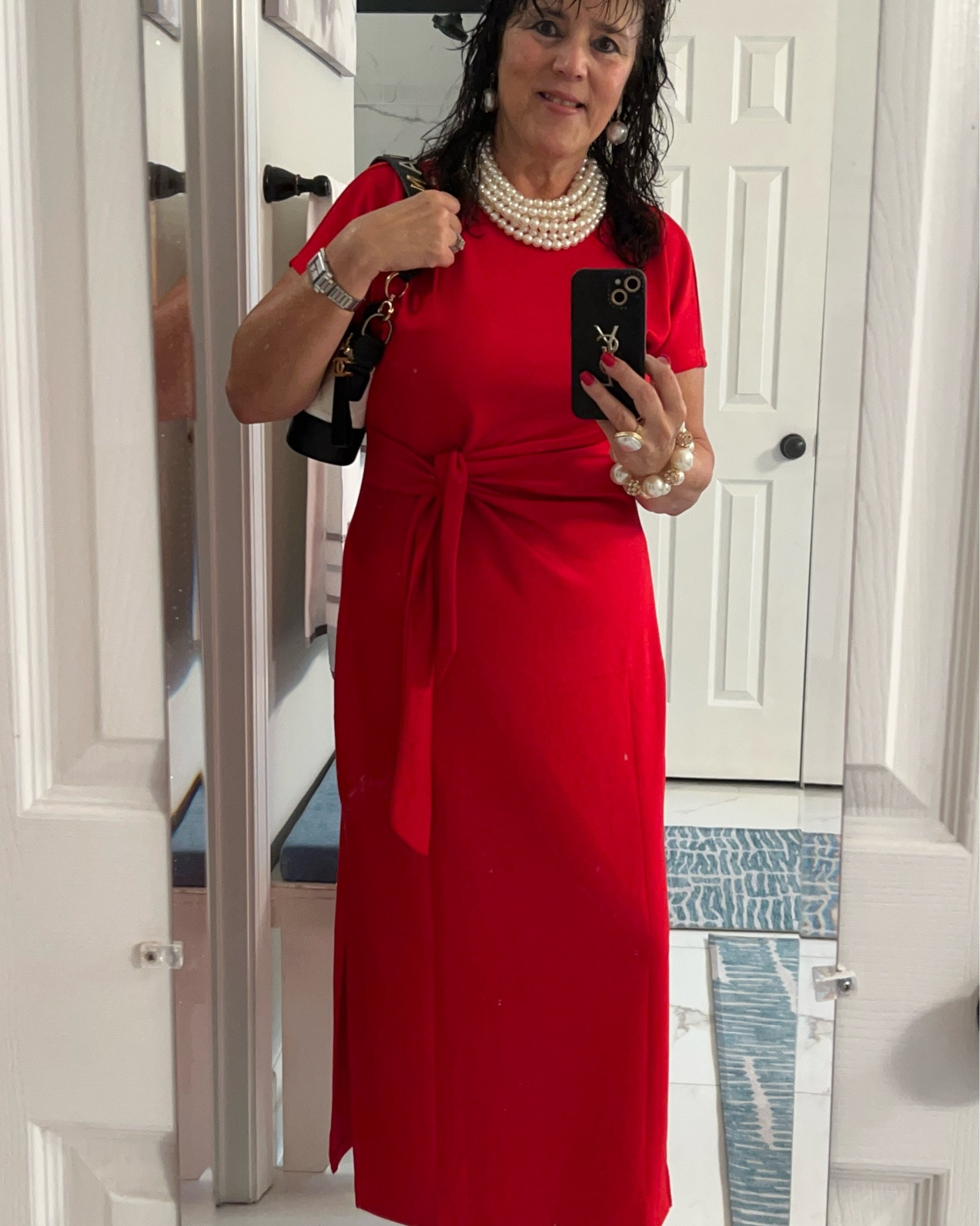 Summer wedding guest dresses are so classy!! This red one feels dressy, elegant, and still comfy for a warm day ❤️ Always be confident!
#weddingguestdress #summerweddingstyle #over50fashion #styleover50 #agelessfashion

#LTKMidsize #LTKWedding #LTKOver40