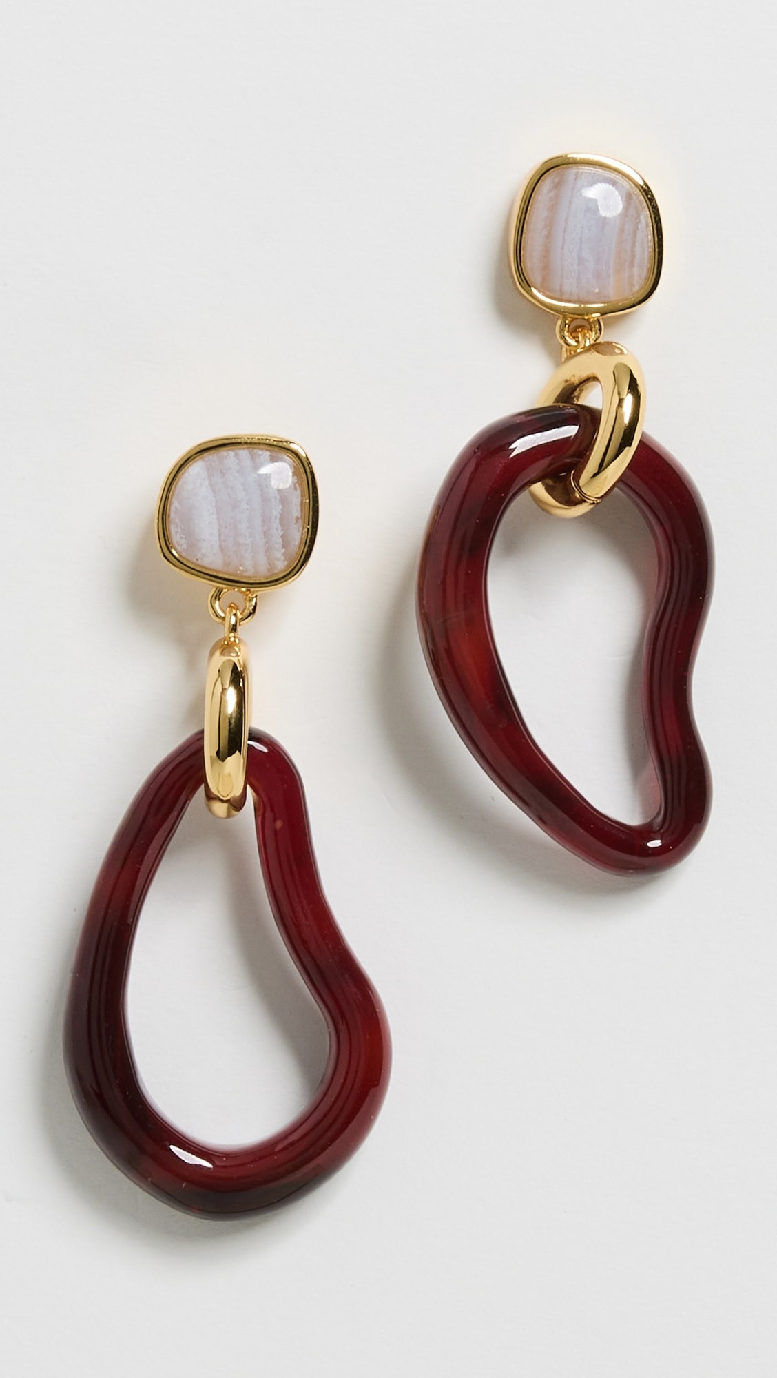 Galina Earrings In Sangria | Shopbop