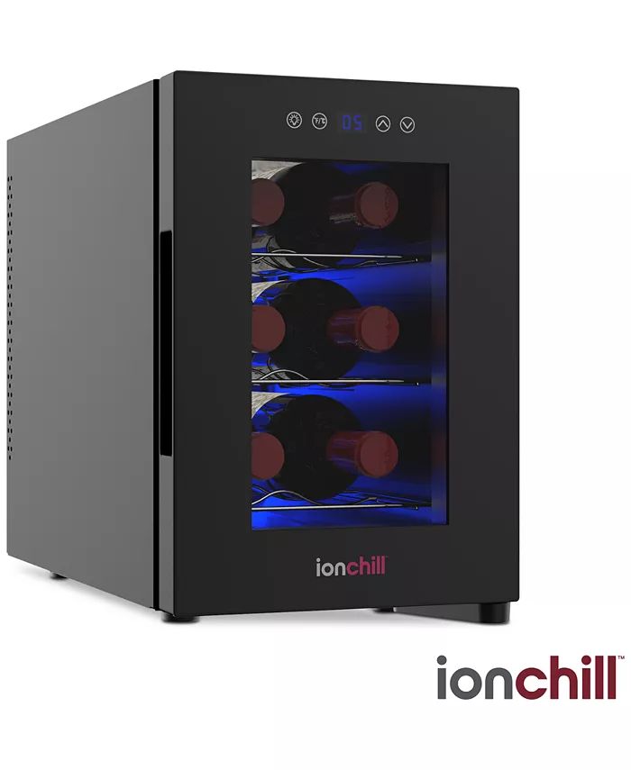 IonChill 6-Bottle Wine Cooler 13-Liter Mini Fridge | Macy's