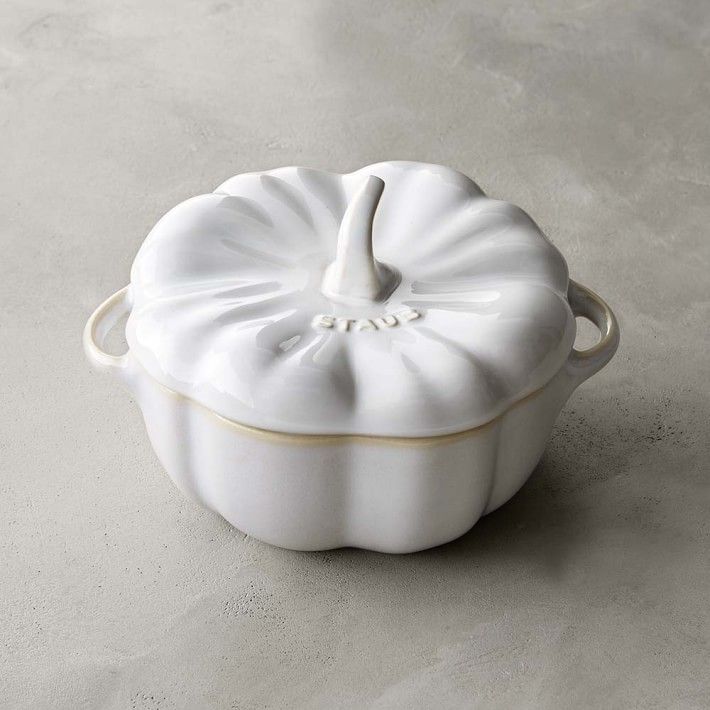 Staub Ceramic Stoneware Pumpkin Cocotte | Williams-Sonoma