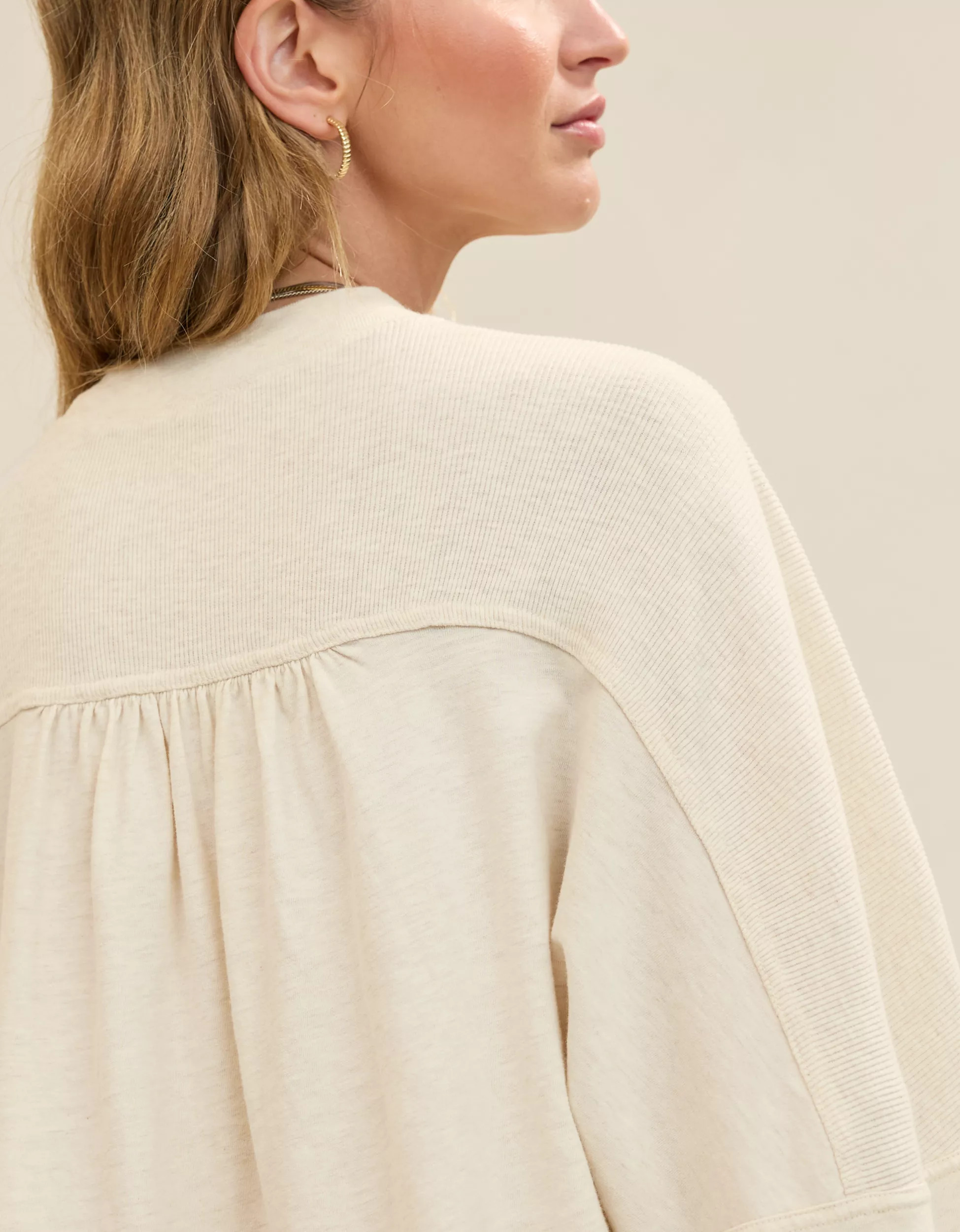 Aerie Cozy Mock-Neck T-Shirt | Aerie