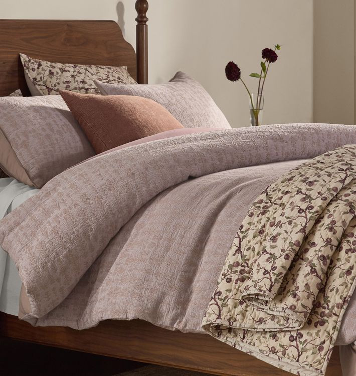 Lottie Jacquard Duvet and Shams | Rejuvenation
