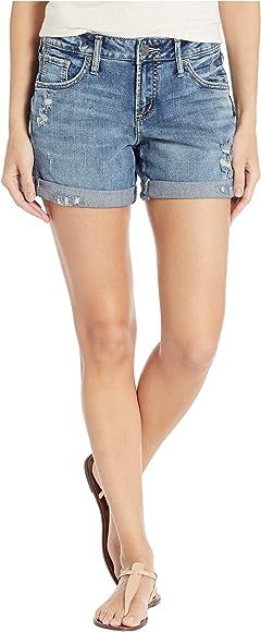 Women's Mid Rise Boyfriend Shorts | Amazon (US)