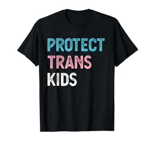 Protect Trans Kids Transgender Pride T-Shirt | Amazon (US)