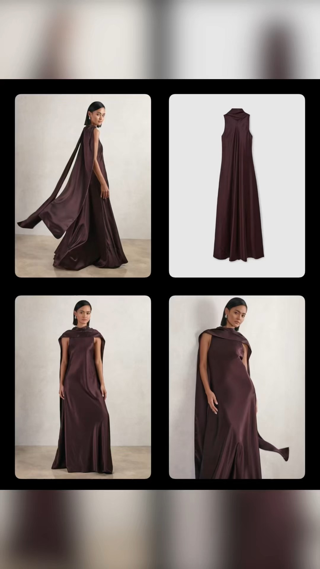The REISS Fae Satin Cape Maxi Dress blends sculptural elegance with quiet-luxury drama. Crafted in deep burgundy satin with a flowing cape, it’s perfect for winter galas, romantic evenings, and elevated travel style. Curated by Jet Set LatAM with a signature focus on refined Latin-inspired glamour.


#LTKGiftGuide #LTKHoliday #LTKCyberWeek