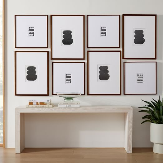 The Long Hallway Classic Gallery Frames Set (Set of 8) | West Elm (US)