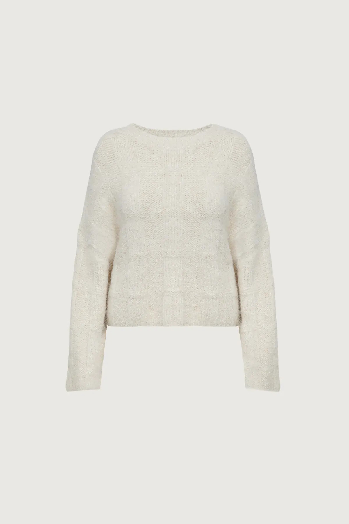 FUZZY RIBBED SWEATER | OAK + FORT