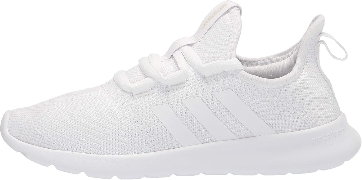 Amazon.com | adidas Women's Cloudfoam Pure 2.0 Running Shoes, White/White/Grey, 7 | Road Running | Amazon (US)