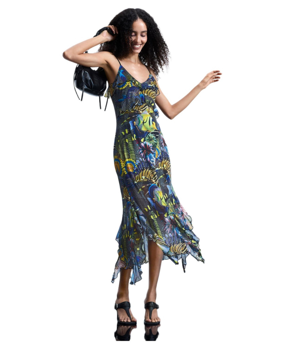 Desigual Women's Dress Designed By mr. christian lacroix - Black | Macy's