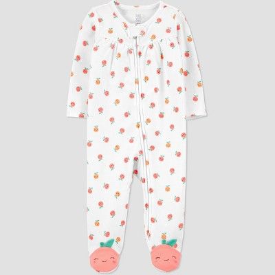 Baby Girls' Clementines Sleep N' Play - Just One You® made by carter's White | Target