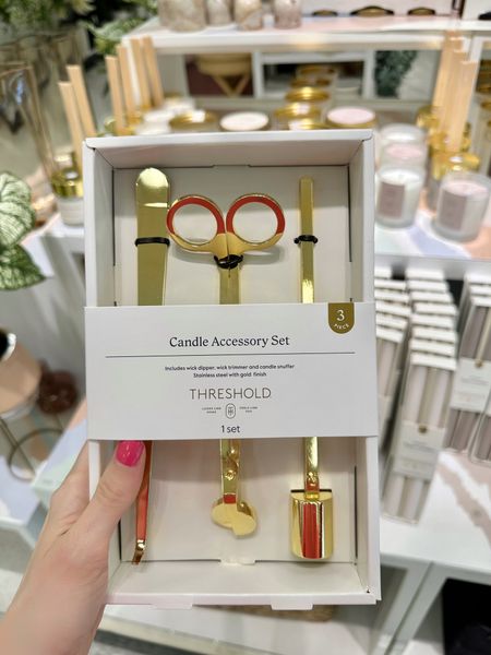 Target gold candle accessory kit 

#LTKhome #LTKsalealert #LTKfindsunder50