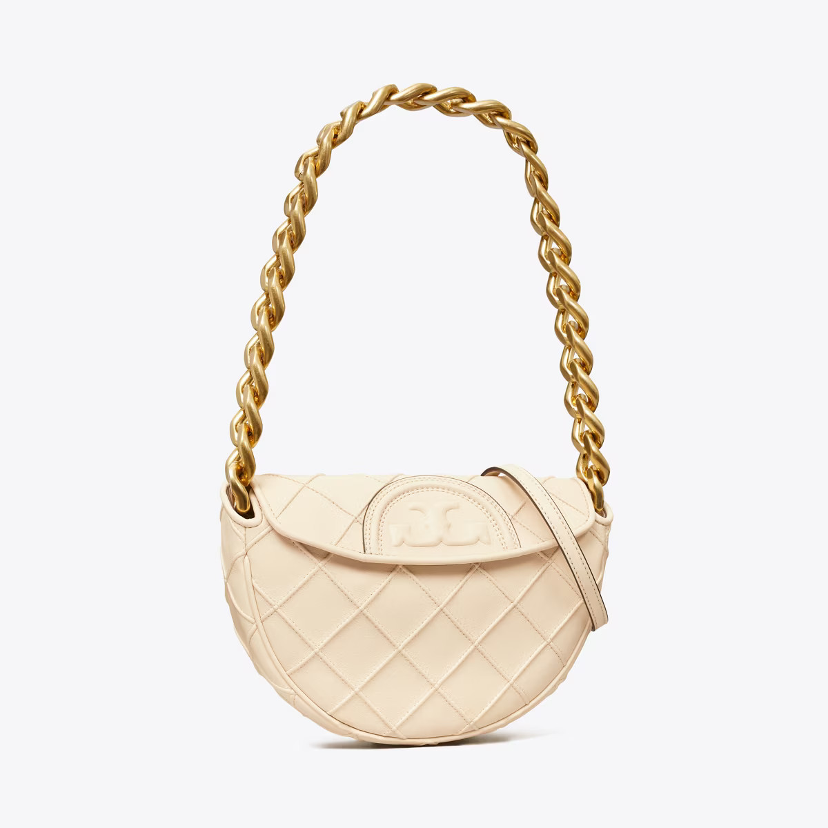 Mini Fleming Soft Crescent Bag: Women's Designer Shoulder Bags | Tory Burch | Tory Burch (US)