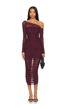 SER.O.YA Chantae Dress in Merlot from Revolve.com | Revolve Clothing (Global)