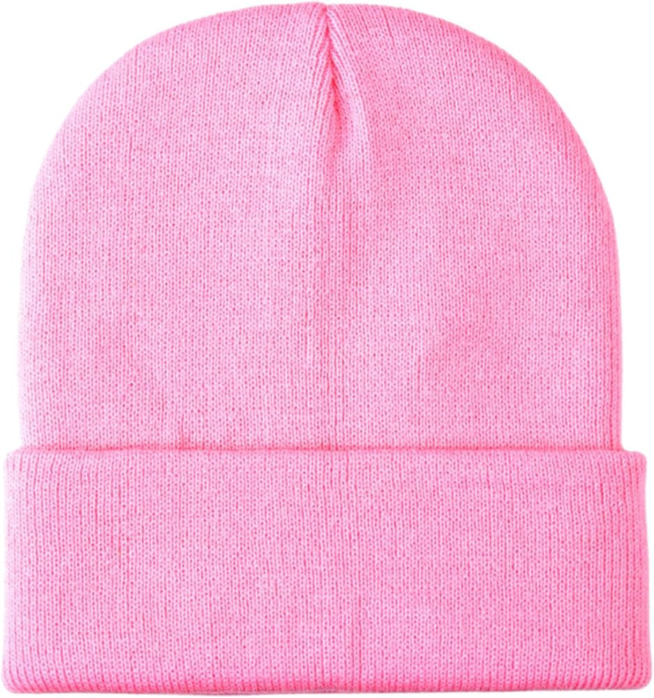 DOOVID Toddler Beanie Kids Warm Knit Beanie Hat Baby Boys Girls Knit Caps Classic Autumn Winter H... | Amazon (US)