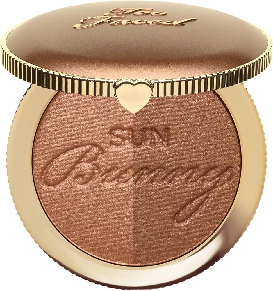 Too Faced Sun Bunny Bronzer | Buildable Highlighter + Bronzer Duo for Luminous Glow and Sun-Kisse... | Amazon (US)