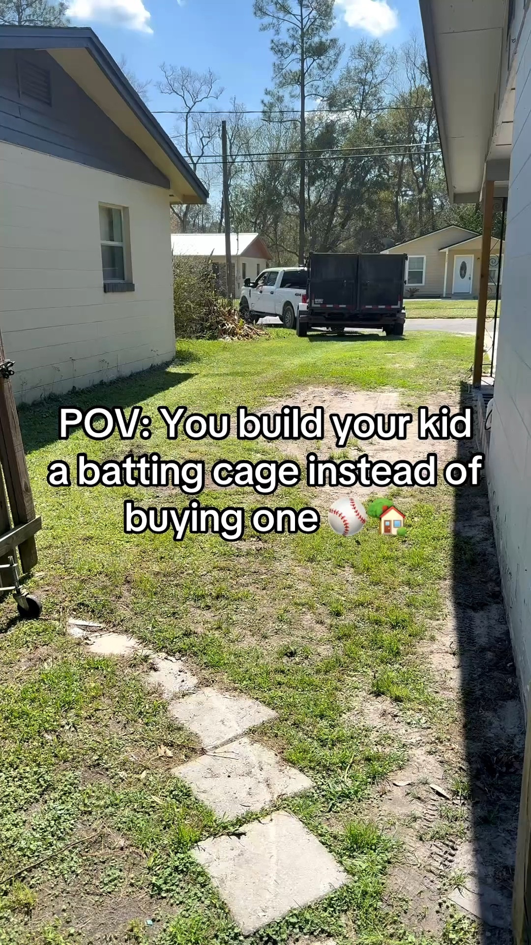 We’re finally in the last stages of our DIY batting cage turf install! Today we got rocks delivered for drainage, rented a compactor from Home Depot to level the dirt, and compacted everything to create a smooth base. Next step: roll out the turf, staple it down, add the infield… and we’ll have a finished field.

#LTKHome #LTKmomlife #LTKSpringSale