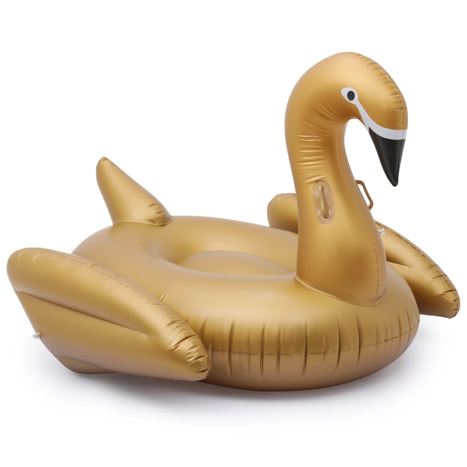 Magshion Giant Inflatable Gold Swan Ride On Pool Float, Blow Up Pool Floatie with Dual Handles, S... | Walmart (US)