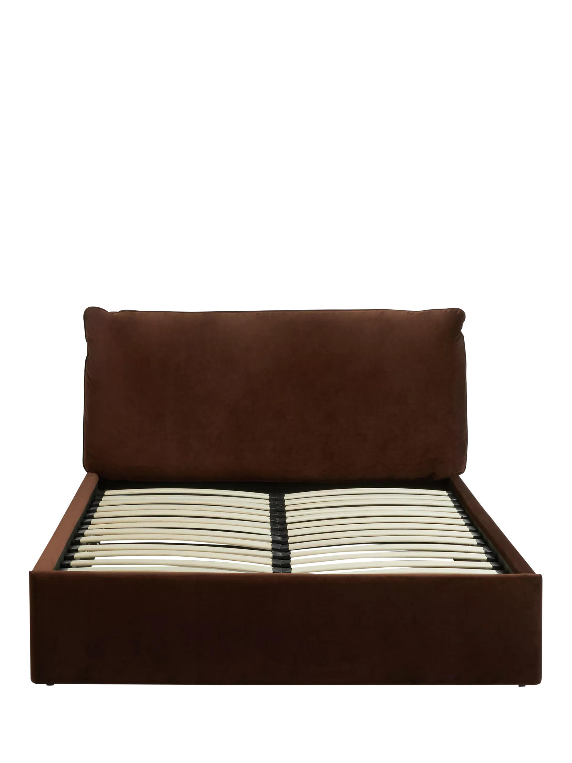 MADE Harlow Upholstered Ottoman Storage Bed, Double | John Lewis (UK)