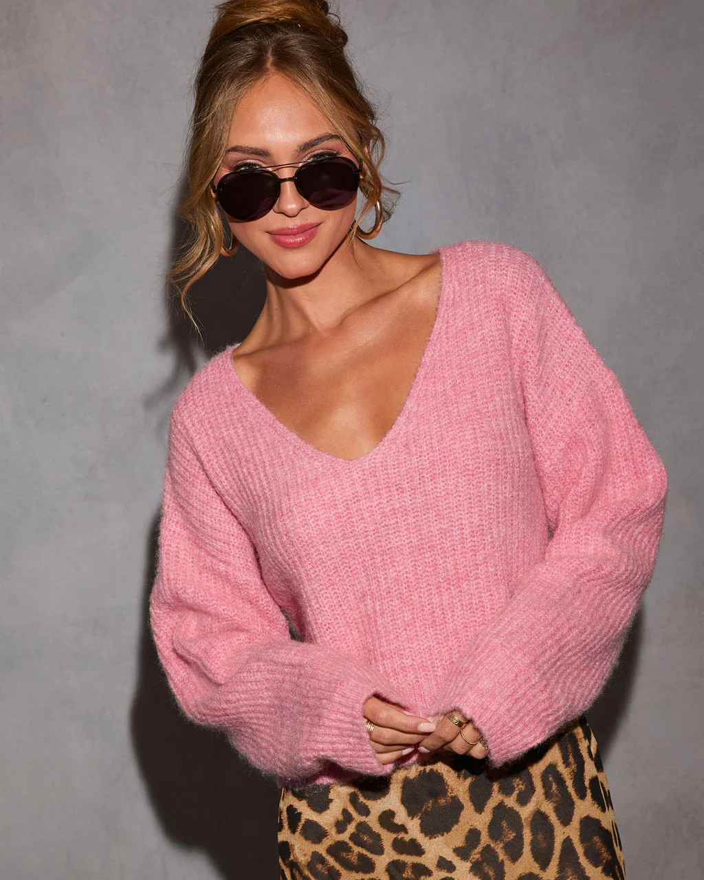 Paris Skies Ribbed Knit Sweater | VICI