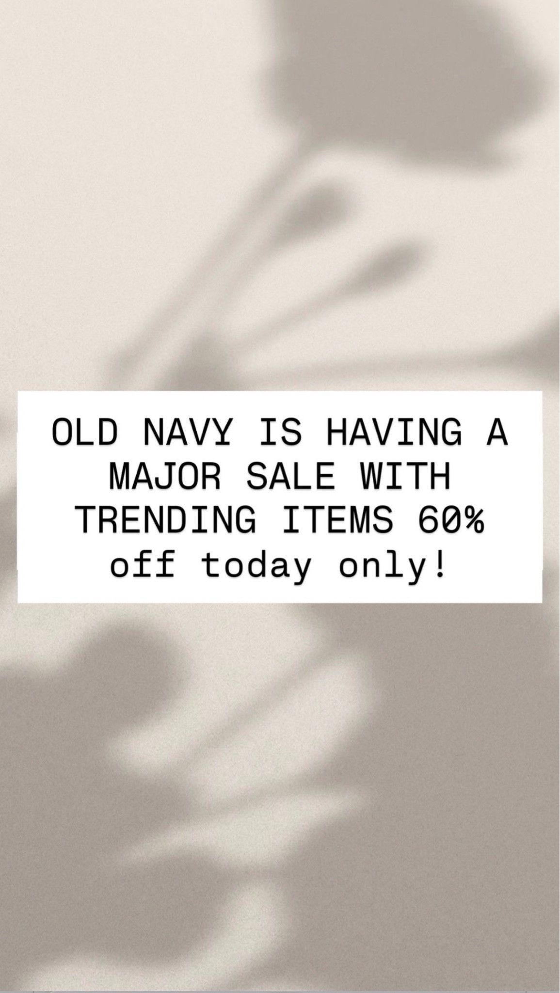 🤍 60% off today only
#LTKdayinmylife
#LTKSaleAlert #LTKootd