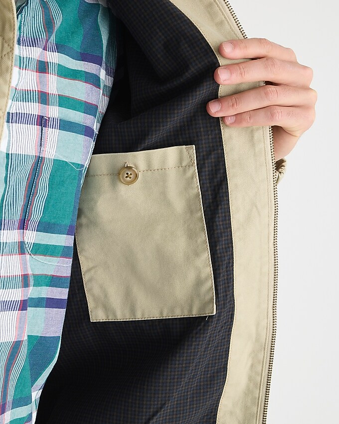Harrington jacket in cotton twill | J. Crew US