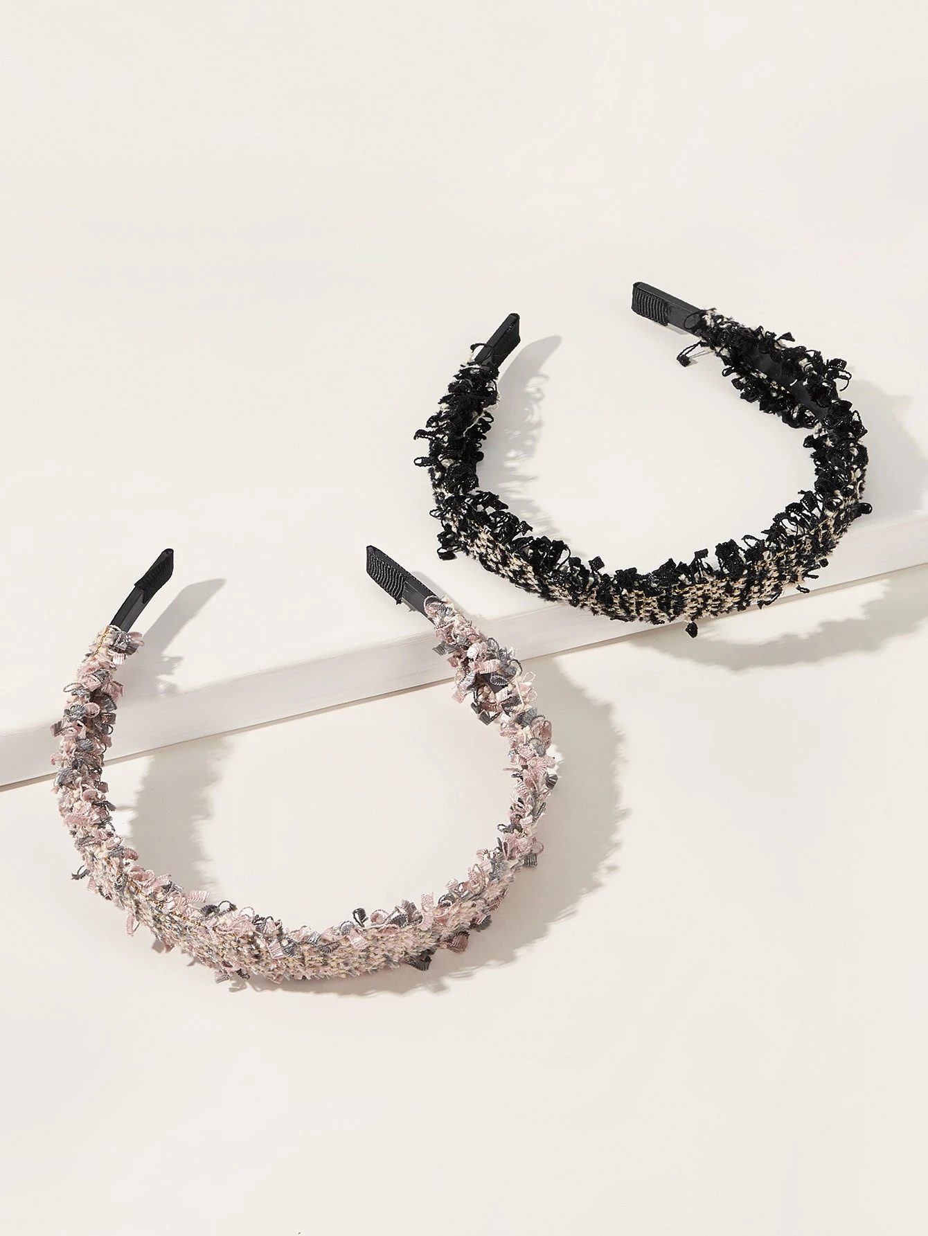 2pcs Tweed Headband
   
    SKU: swhairac03191008067
         
        128 Reviews
        
     ... | ROMWE