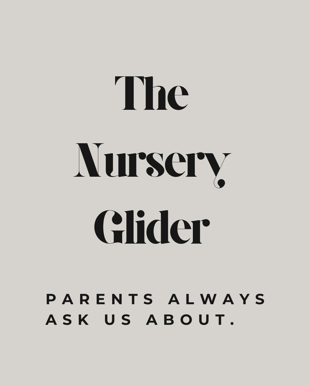 Everyone asks us about nursery gliders 

Not the trendiest one.
Not the cheapest one.

The one that actually feels good at 3am — when you’re feeding, rocking, and living in that chair more than you ever expected.

Here’s what we’ve learned after designing hundreds of nurseries:
- comfort matters more than looks
- scale matters more than price
- and the right glider should support you, not the other way around

We’ve curated the nursery gliders we truly use in client homes — including favorites for small rooms, tall parents, and long nights.

Every glider is linked


#nurseryglider #nurserychair #nurseryfurniture #nurserydesign #nurseryideas