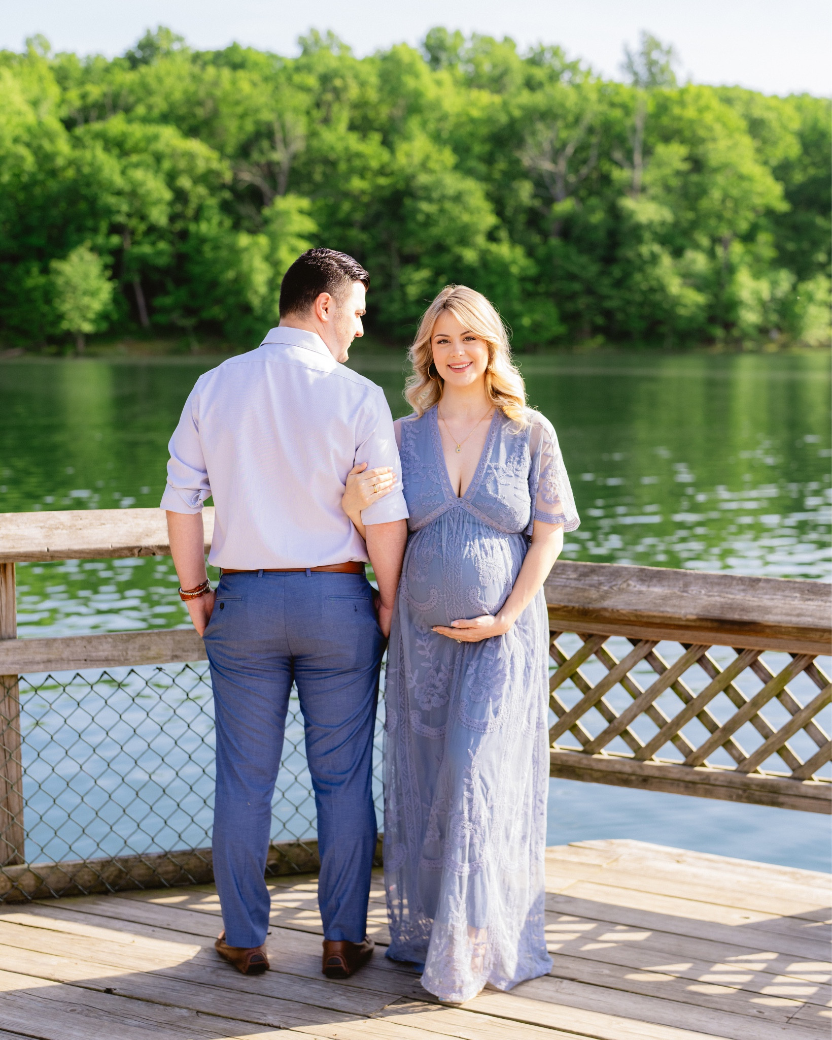 I was on the hunt for the perfect maternity dress for our outdoor photoshoot! I was searching high and low for a lace dress with sleeves. Until I finally found the perfect dress! 

#LTKFamily #LTKBeauty #LTKBaby
