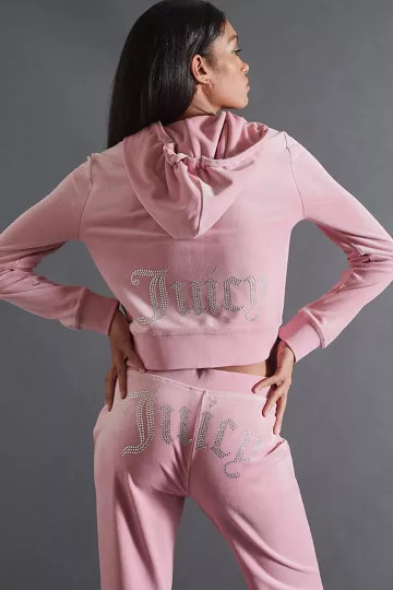 Juicy Couture Velour Zip-Up Jacket | Urban Outfitters (US and RoW)