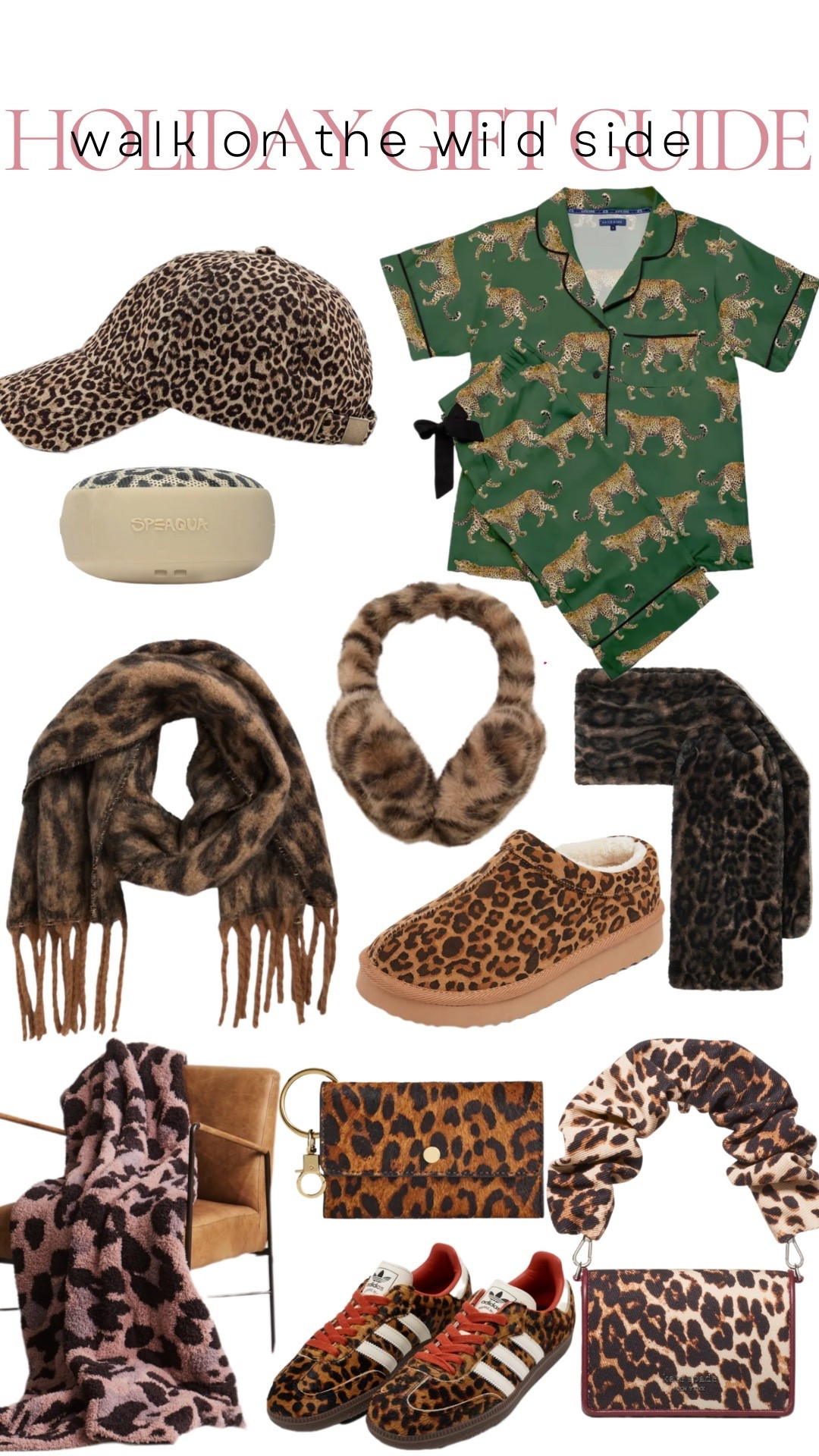🐆 Walk on the wild side this holiday season with my ultimate animal print gift guide that’s filled with fierce fashion finds, chic accessories, &  statement shoes any leopard lover will adore. 🎁✨ Perfect for adding a little roar to your holiday shopping or gifting to your favorite glam girl who’s spot on in style. 💋🎄

#HolidayGiftGuide #AnimalPrintStyle #LeopardLover #HolidayShopping #FashionGiftIdeas #WildSideStyle #LTKHoliday #LTKGiftGuide #GlamGifts #LeopardPrintFashion #HolidayOutfitInspo #GiftIdeasForHer #AnimalPrintObsessed #FestiveStyle #LTKFinds #ChristmasGiftGuide #ChicHolidayLooks #BoldStyle #HolidayFashionInspo

#LTKSeasonal #LTKGiftGuide #LTKHoliday