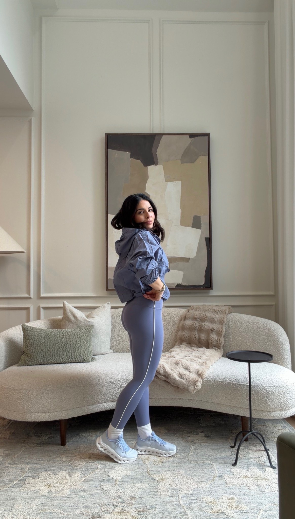 40% off my outfit 
Windbreaker - small petite 
Top - small 
Leggings - smalll

#LTKfitness #LTKcanada #LTKsale